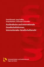 Cover-Bild Ausländische und internationale Gesellschaftsformen, Internationales Gesellschaftsrecht