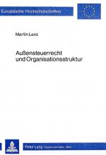 Cover-Bild Aussensteuerrecht und Organisationsstruktur