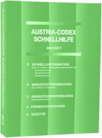 Cover-Bild Austria-Codex Schnellhilfe 2016/17