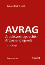Cover-Bild AVRAG - Arbeitsvertragsrechts- Anpassungsgesetz