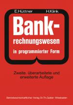 Cover-Bild BANK-Rechnungswesen in programmierter Form