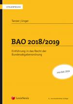 Cover-Bild BAO 2018/2019