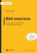 Cover-Bild BAO 2020/2021