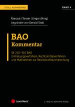 Cover-Bild BAO Bundesabgabenordnung – Stoll Kommentar Band 4