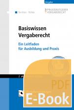 Cover-Bild Basiswissen Vergaberecht (E-Book)