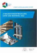 Cover-Bild Baukostenentwicklung Lohn und Material 2022