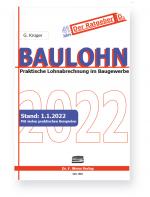 Cover-Bild Baulohn 2022