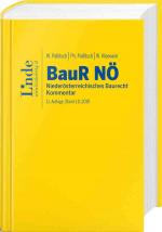 Cover-Bild BauR NÖ | Niederösterreichisches Baurecht