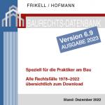 Cover-Bild Baurechts-Datenbank 1978–2022 zum Download - Version 6.9