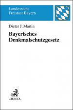 Cover-Bild Bayerisches Denkmalschutzgesetz. BayDSchG