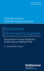 Cover-Bild Bayerisches Denkmalschutzgesetz