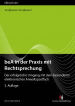 Cover-Bild beA in der Praxis mit Rechtsprechung