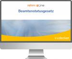 Cover-Bild Beamtenstatusgesetz online