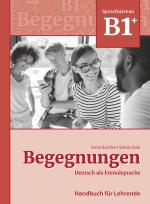 Cover-Bild Begegnungen Deutsch als Fremdsprache B1+: Handbuch für Lehrende