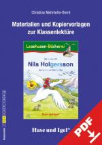 Cover-Bild Begleitmaterial: Nils Holgersson / Silbenhilfe