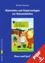 Cover-Bild Begleitmaterial: Pony Kirsche will ins Glück / Silbenhilfe