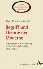 Cover-Bild Begriff und Theorie der Moderne