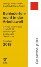 Cover-Bild Behindertenrecht in der Arbeitswelt