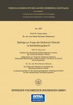 Cover-Bild Beiträge zur Frage der Stockwerk-Tektonik im Ruhrkohlengebiet IV