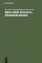 Cover-Bild Berliner Schach-Erinnerungen
