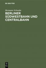Cover-Bild Berliner Südwestbahn und Centralbahn