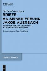 Cover-Bild Berthold Auerbach: Briefe an seinen Freund Jakob Auerbach