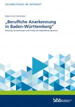 Cover-Bild "Berufliche Anerkennung in Baden-Württemberg"