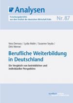 Cover-Bild Berufliche Weiterbildung in Deutschland