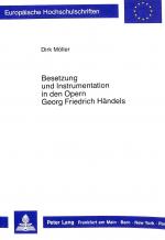 Cover-Bild Besetzung und Instrumentation in den Opern Georg Friedrich Händels