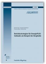 Cover-Bild Betriebsstrategien für EnergiePLUS-Gebäude am Beispiel der Berghalde