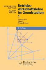 Cover-Bild Betriebswirtschaftslehre im Grundstudium