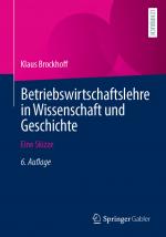 Cover-Bild Betriebswirtschaftslehre in Wissenschaft und Geschichte