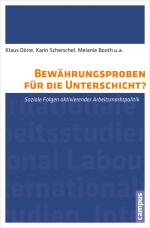 Cover-Bild Bewährungsproben für die Unterschicht?