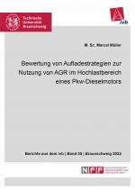 Cover-Bild Bewertung von Aufladestrategien zur Nutzung von AGR im Hochlastbereich eines Pkw-Dieselmotors