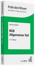 Cover-Bild BGB Allgemeiner Teil