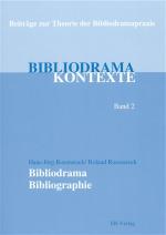 Cover-Bild Bibliodrama-Bibliographie