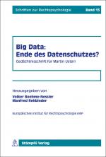 Cover-Bild Big Data: Ende des Datenschutzes?