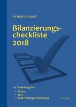 Cover-Bild Bilanzierungscheckliste 2018