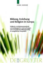 Cover-Bild Bildung, Erziehung und Religion in Europa