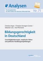Cover-Bild Bildungsgerechtigkeit in Deutschland