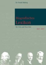 Cover-Bild Biografisches Lexikon für Ulm und Neu-Ulm 1802-2007