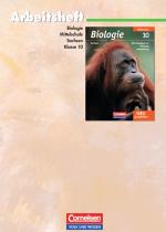 Cover-Bild Biologie - Ausgabe Volk und Wissen - Mittelschule Sachsen / 10. Schuljahr - Arbeitsheft