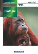 Cover-Bild Biologie - Ausgabe Volk und Wissen - Regelschule Thüringen - Neue Ausgabe - 9./10. Schuljahr