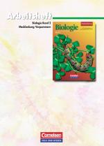 Cover-Bild Biologie - Ausgabe Volk und Wissen - Regionale Schule Mecklenburg-Vorpommern / 7./8. Schuljahr - Arbeitsheft
