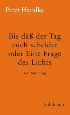Cover-Bild Bis daß der Tag euch scheidet oder Eine Frage des Lichts