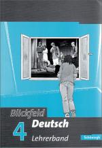 Cover-Bild Blickfeld Deutsch. Arbeitsbuch für das Gymnasium (Klassen 5-10)