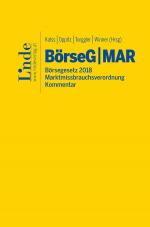 Cover-Bild BörseG Börsegesetz 2018 | MAR Marktmissbrauchsverordnung