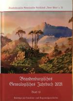 Cover-Bild Brandenburgisches Genealogisches Jahrbuch (BGJ) / Brandenburgisches Genealogisches Jahrbuch 2021