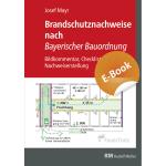 Cover-Bild Brandschutznachweise nach Bayerischer Bauordnung - E-Book (PDF)