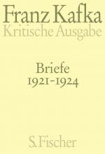 Cover-Bild Briefe 1921-1924